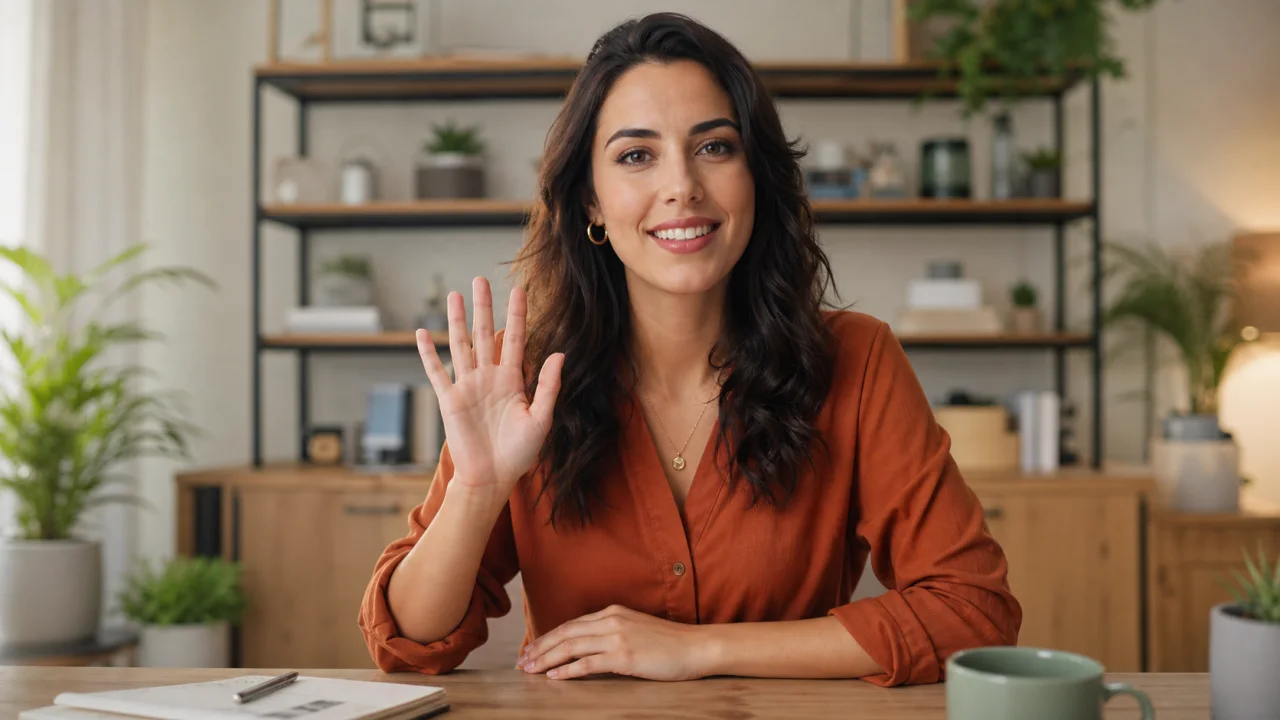 Video CV kaydı hazırlayan aday